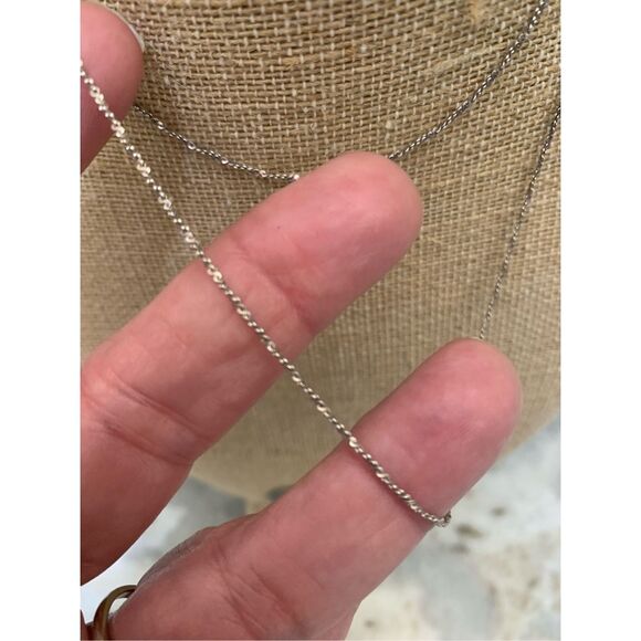 .925 Diamond Cut Sterling Silver Necklace - Picture 2 of 4